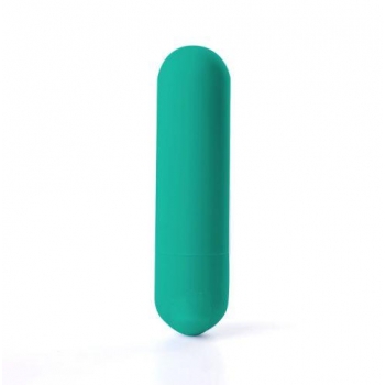 Jessi Mini Bullet Vibrator - Rechargeable Emerald Green