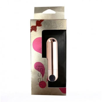 Jessi Rechargeable Mini Bullet Vibrator Rose Gold