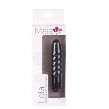 Lola Rechargeable Twisty Bullet Black