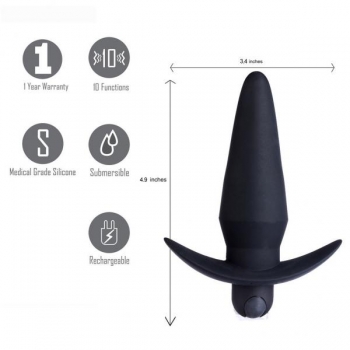 Cody Rechargeable Butt Plug: Elegant Pleasure