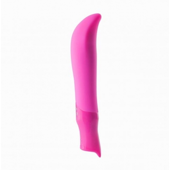 Maddie Rechargeable Silicone Bullet Vibrator - Pink