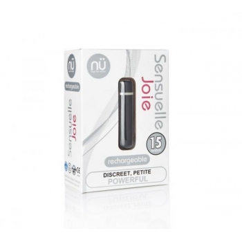 Sensuelle Joie 15 Function Bullet Vibrator Black