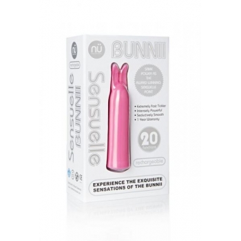 Sensuelle Bunny 2 - Powerful 20 Function Vibe in Pretty Pink