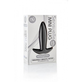 Sensuelle Mini Butt Plug Black