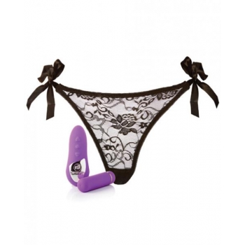 Sensuelle Pleasure Panty Purple Remote Control