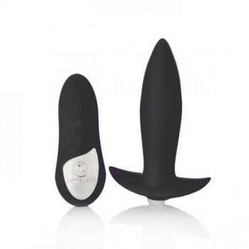 Sensuelle Remote Control Rechargeable Mini Plug in Black