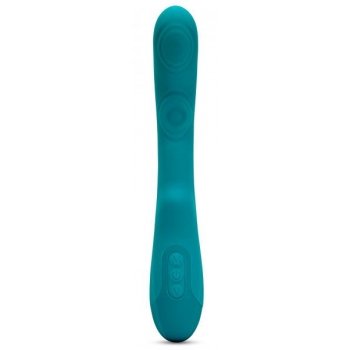 Sensuelle Vivi Double Tapping Vibrator - Emerald Green