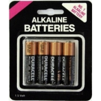 Duracell AA Batteries - 4 Pack Alkaline