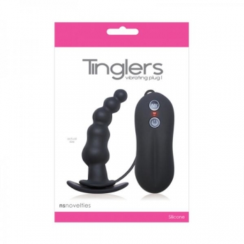 Tinglers Vibrating Butt Plug 1 - Black