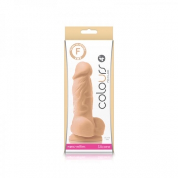 Colours Pleasures 4 inches Dildo Beige