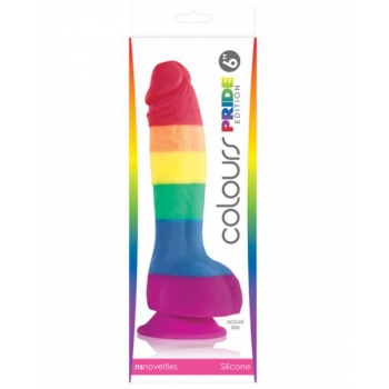 Colours Pride Edition 6 inches Dong Rainbow