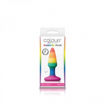 Colours Pride Edition Pleasure Plug Mini - Rainbow