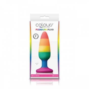 Colours Pride Edition Medium Rainbow Pleasure Plug