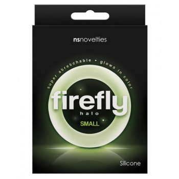 Firefly Halo Small Cock Ring - Clear