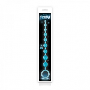 Firefly Pleasure Beads - Blue Glow in the Dark