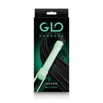 Glo Bondage Flogger for Nighttime Delights