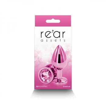 Rear Assets Medium Pink - Body Safe Butt Plug