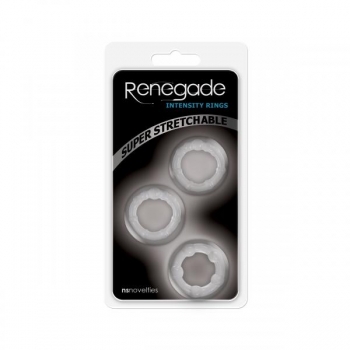 Renegade Intensity Rings Clear - 3 Pack