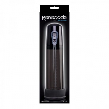 Renegade Man Up Pump Black Acrylic Cylinder