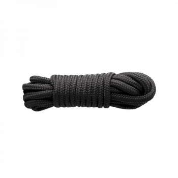 Sinful Nylon Bondage Rope - Black 25 Feet