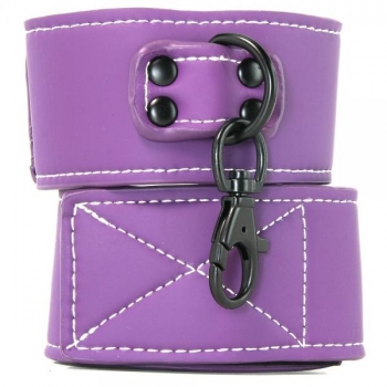 Lust Bondage Wrist Cuff Purple