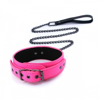 Electra Play Things Collar & Leash Set - Pink