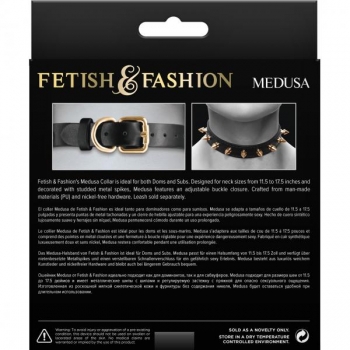 Fetish & Fashion Medusa Collar - Black