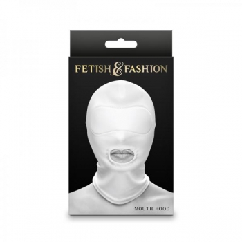 Fetish & Fantasy Mouth Hood White