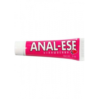 Anal Ese Flavored Lubricant - Strawberry - 0.5 oz