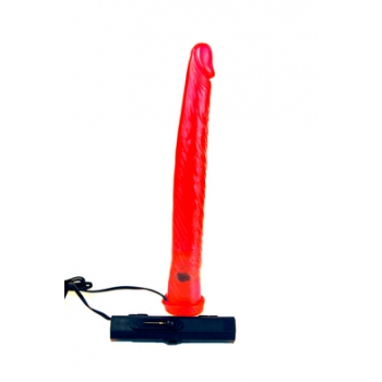 Pink Jelly Anal Tickler with Remote Control