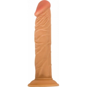 All American Whopper Vibrating 8 inches Dildo Beige