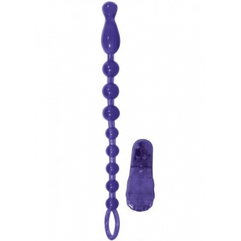 Butt Beads Purple - Vibrating