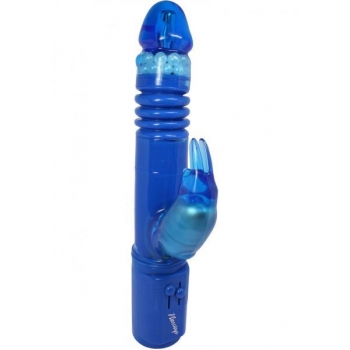 Deep Stroker Rabbit Vibe With Clit Stimulator