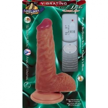 7-Inch Lifelikes Vibrating Latin Duke Dong