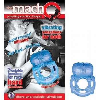 Mach Pulsating Erection Keeper Blue