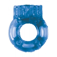 Macho Vibrating C-ring – Blue