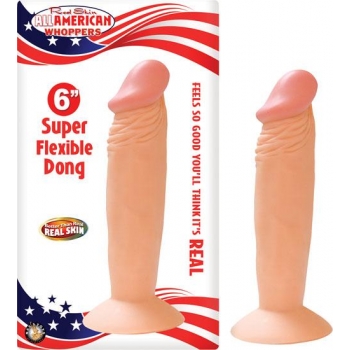 All American Whopper - 6 Inches Dildo Beige