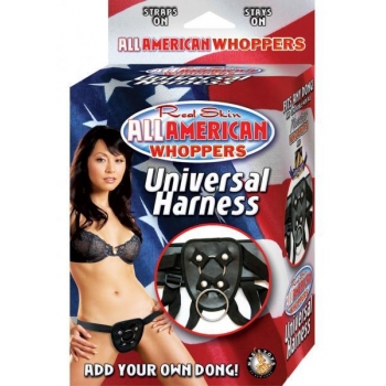 All American Whoppers Universal Harness Black