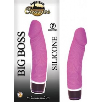 Timeless Classics Big Boss Vibrator in Pink