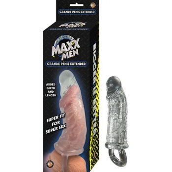 Maxx Men Grande Penis Sleeve Clear