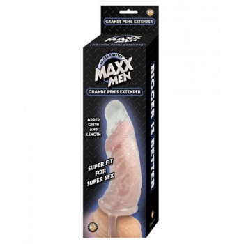 Maxx Men Grande Penis Sleeve Clear