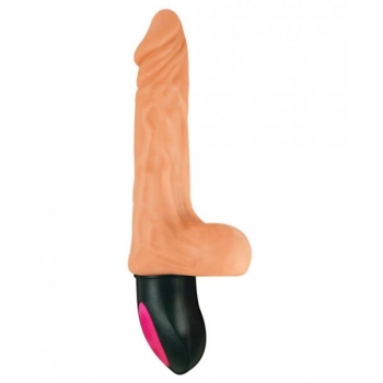 Natural Realskin Hot Cock #2 6.5 inches Beige