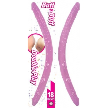 Butt To Butt Double Play Pink Dildo