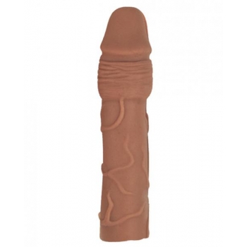 Natural Realskin Penis Extender with Vibrating Functions