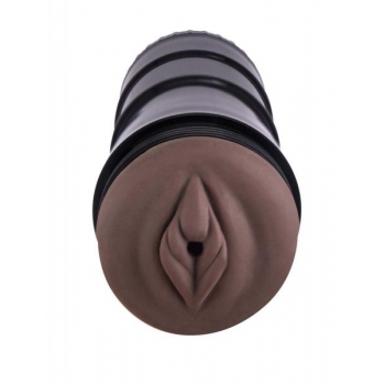 Dee Lite Handcrafted Pleasure Stroker - Dark Brown