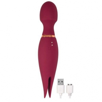 Mystique Vibrating Magic Wand Eggplant