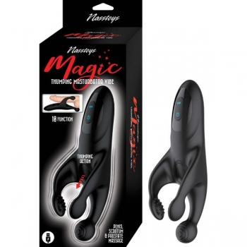 Magic Thumping Masturbator Black