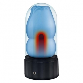 Delite Heated Rose Masturbator - Blue