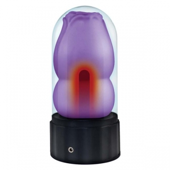 Delite Heated Rose Masturbator – Purple