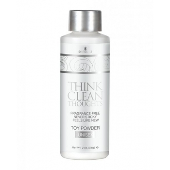 Think Clean Thoughts Toy Powder - 2oz Bottle